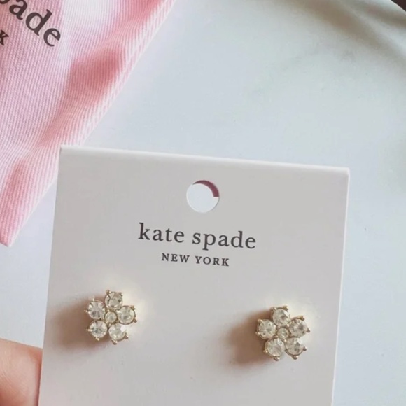 kate spade Jewelry - kate spade flower stud.